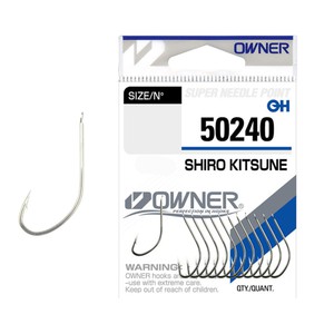 Крючки Owner 50240 Shiro Kitsune