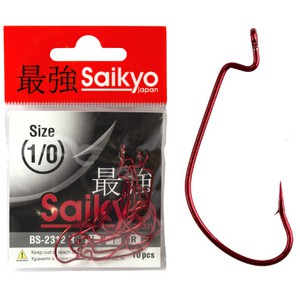 Крючки офсетные Saikyo BS-2312 offset worm