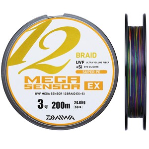 Леска плетеная Daiwa PE Mega Sensor 12 EX 150м
