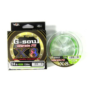 Шнур плетёный YGK G-soul X8 Upgrade 150м