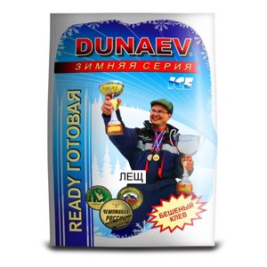 Прикормка Dunaev ICE-READY 750гр Лещ