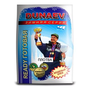 Прикормка Dunaev ICE-READY 750гр Плотва