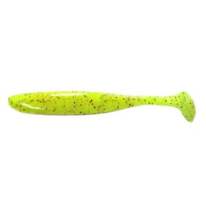 Резина Keitech Easy Shiner 4.0 PAL #01 Chartreuse Red Flake