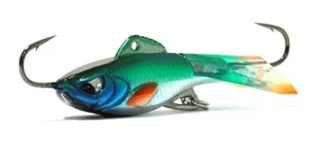 Балансир XP Baits Ice Jig Rattle 50 #43 Green Silver Scout