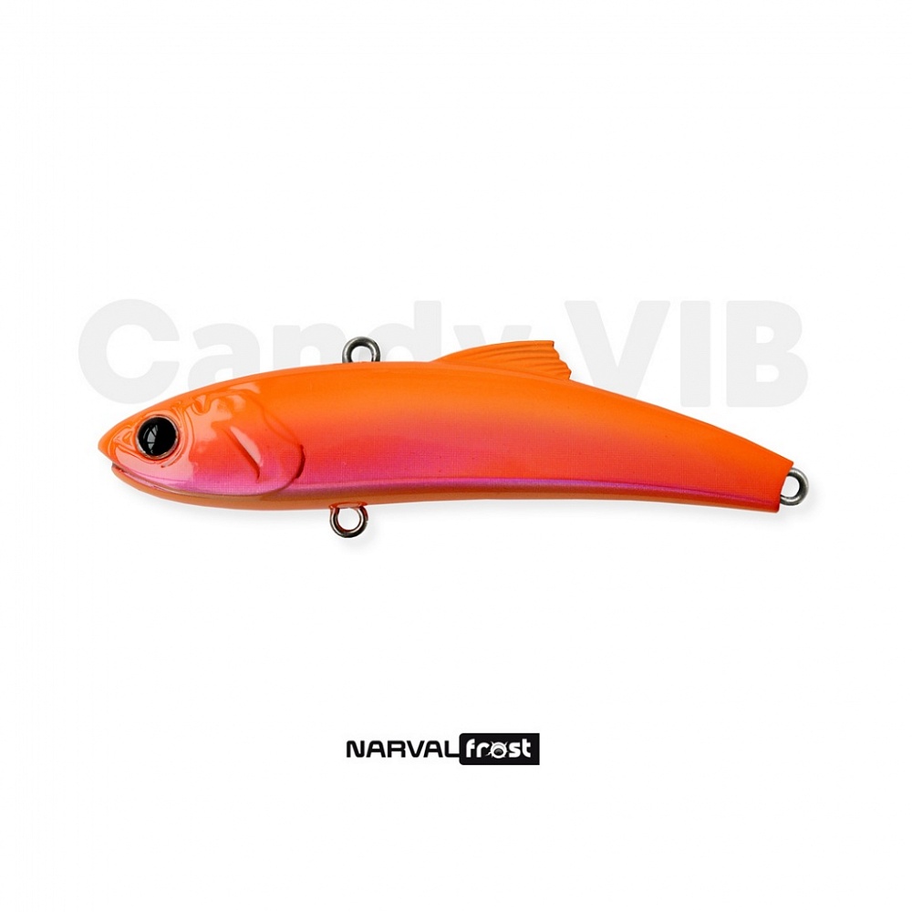 Раттлин Narval Frost Candy Vib 95mm #011-Orange Holo