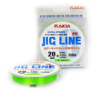 Плетёный шнур Kaida Jig Line x6 PE