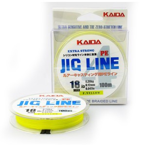 Плетёный шнур Kaida Jig Line x4