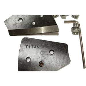 Ножи Titan для ледобура Mora expert D-130 mm с регулировкой угла атаки