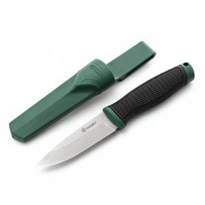 Нож Ganzo G806-GB чёрный с зелёным