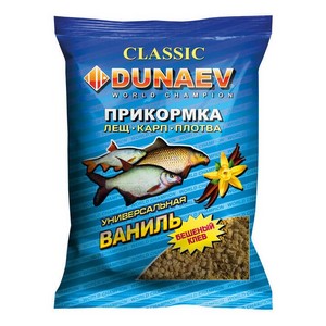 Прикормка DUNAEV Гранулы Ваниль 0,9 кг