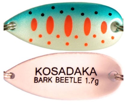 Блесна Kosadaka Trout Police Bark beetle 24mm 1.7g E48