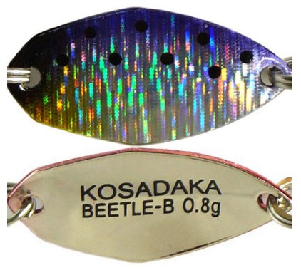 Блесна KosadakaTrout Police Beetle-B 21mm 0.8g 247