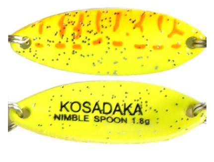 Блесна Trout Police Nimble spoon 27mm 1.8g B50