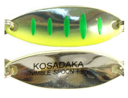 Блесна Trout Police Nimble spoon 27mm 1.8g M99