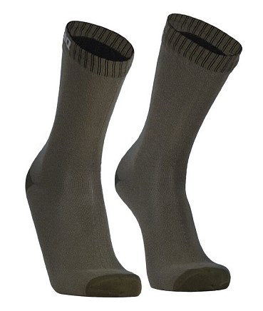 Водонепроницаемые носки DexShell Ultra Thin Crew M 39-42 зелёные