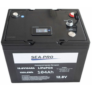 Аккумулятор SEA-PRO LiFePo4 12V 104Ah
